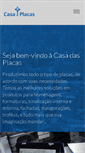 Mobile Screenshot of casadasplacas.ind.br